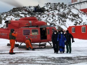 Ciudadano de Indonesia fue evacuado desde la Antártica