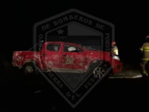 Una camioneta volcó dejando a sus ocupantes con lesiones de carácter leve