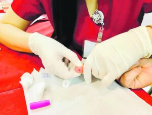 Cinco muestras reactivas se han conocido por test rápido