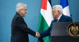 Piñera firma acuerdos con Palestina y apunta a que junto a Israel sean estados libres para la paz