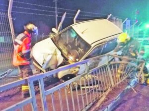 Peligrosa costumbre: conductores ebrios protagonizaron diversos choques