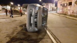 Conductor en estado de ebriedad provocó fuerte colisión
