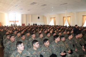 Soldados conscriptos recibieron charla de VIH y ETS