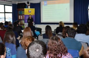 Docente del Colegio Pierre Faure dialogaron con representantes de la Fiscalía