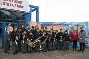 Alumnos de Escuela Padre Alberto Hurtado viajarán hasta el congreso a presentar obra musical