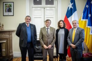Delegación española saludó al intendente