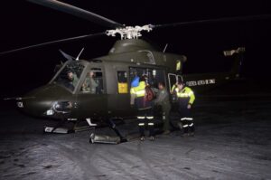 Fuerza aérea realizó evacuación aeromédica