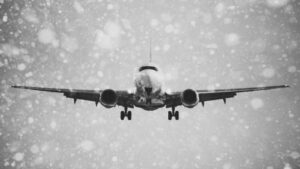 Suspenden llegada de vuelos a Punta Arenas a causa de la nieve