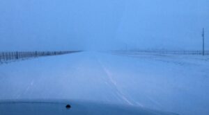 Rutas con nieve y escarcha en Magallanes: conductores máxima precaución