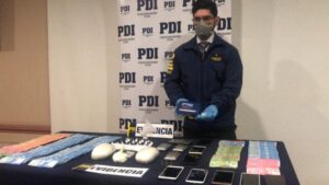 La PDI desbarató banda de extranjeros por tráfico de cocaína