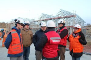 Visita a obra realizó la Comisión de Seguridad de la Cámara de la Construcción