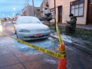 Desconocido incendió un vehiculo particular