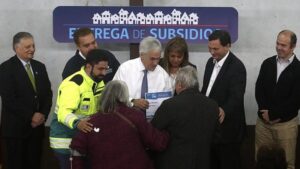 Piñera anunció plan de recuperación para afectados en Biobío