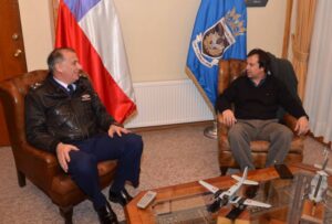 IV Brigada aérea recibió la visita del Subsecretario de Obras Públicas