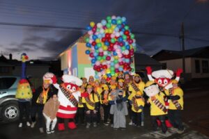 Las instituciones afinan los últimos detalles de los carros alegóricos para su participación en el Carnaval de Invierno 2019