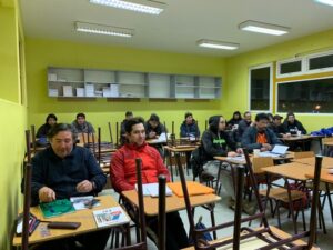 Comenzaron dos cursos de oficio para trabajadores de la construcción