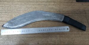 Detenido con machete en medio del Carnaval alegó que lo portaba para defenderse
