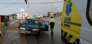 Colisión dejó una persona lesionada