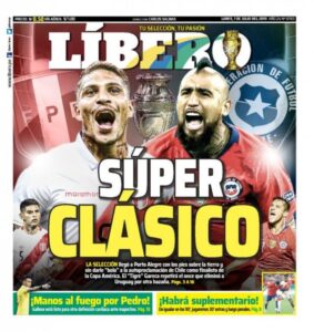 Portada de medio peruano asegura que Chile se 