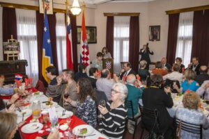Comunidad croata conmemoró con almuerzo el 28° aniversario de la independencia de Croacia