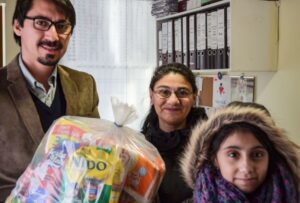 Primeros ganadores recibieron sus canastas familiares de Vía Austral