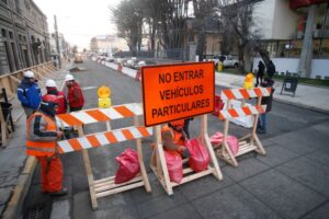 Media calzada en calle Magallanes estará en obras de reparación