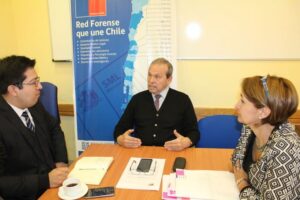Autoridades de Justicia abordaron diversos temas con el director nacional del SML