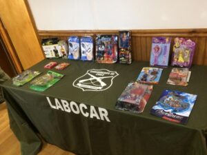 Carabineros expuso los peligros de comprar juguetes falsificados en el día del niño