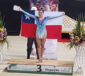 Destacada actuación de gimnasta magallánica en competencia internacional