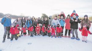 Párvulos de la comunidad de Junji disfrutaron de la nieve del Club Andino