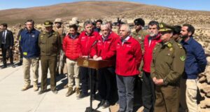 Presidente Piñera visita a FFAA en frontera nortina y reitera: Necesitamos nueva Ley Antiterrorista