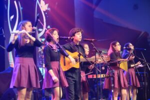 Grupo volcal e instrumental del Insuco  se presenta en el Festival