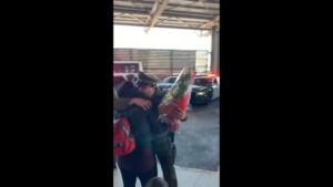 Carabinero pidió matrimonio a pareja en pleno terminal: institución investigará situación