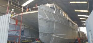 En etapa final de construcción se encuentra nuevo catamarán de Magallanes