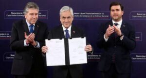 Presidente Piñera promulga ley de financiamiento de las Fuerzas Armadas