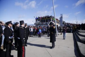 Con diversas actividades comunidad chilota celebra llegada de Goleta Ancud