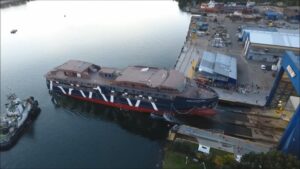 En Valdivia construyen crucero que viajará a la Antártica