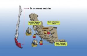 Los dos millonarios tesoros ocultos en las  profundidades del Estrecho de Magallanes