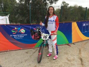 Campeona de BMX regresa a Chile tras dramático accidente