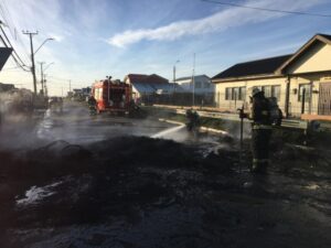 Bomberos reforzaron dotación nocturna y Gobierno costeará combustible de unidades
