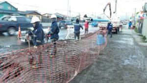 Rotura de matriz provocó acumulación de agua en  calles y turbiedad en suministro de diversos sectores