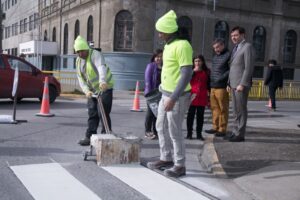 Se inició etapa de redemarcación de pasos peatonales en Punta Arenas