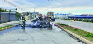 60 emergencias ha atendido Bomberos  durante los días de manifestaciones