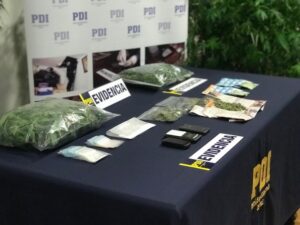 Nueve puntos de venta de droga ha eliminado la PDI