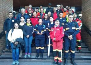 Importante capacitación en curso de sistema de comando de incidentes