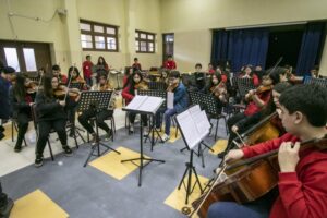 Orquesta Sinfónica Juvenil de Magallanes por  primera vez en el Teatro Municipal