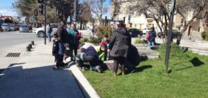 Pareja fue atropellada en pleno centro de Punta Arenas