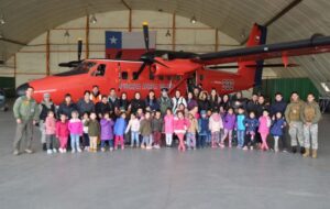 IVa Brigada Aérea recibió la visita de niños y niñas del jardín infantil Vientos del Sur