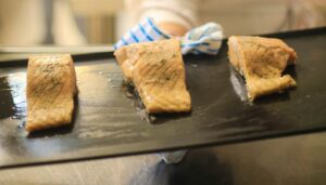 Los talentos que estarán  detrás de la preparación del salmón papillote