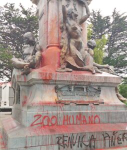 Desde diferentes países y ámbitos condenan el atentado al monumento a Magallanes